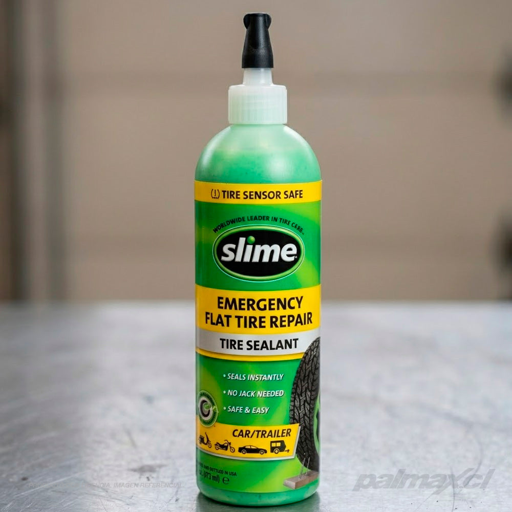 Sellador y reparador para neumáticos «Prevent and Repair» - 16 oz. (autos/camiones) | Slime