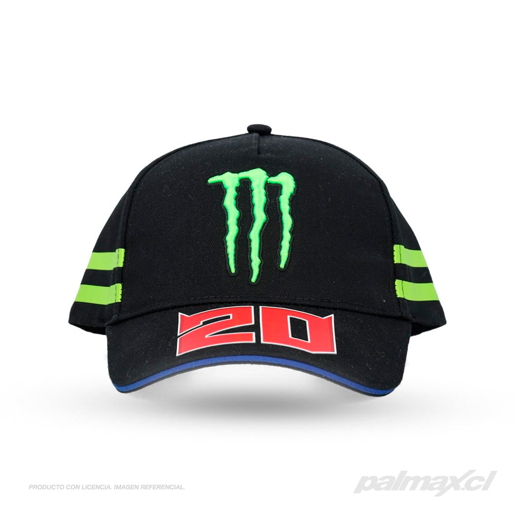 Gorra Monster Energy Stripes Quartararo '24 | GP Racing Apparel