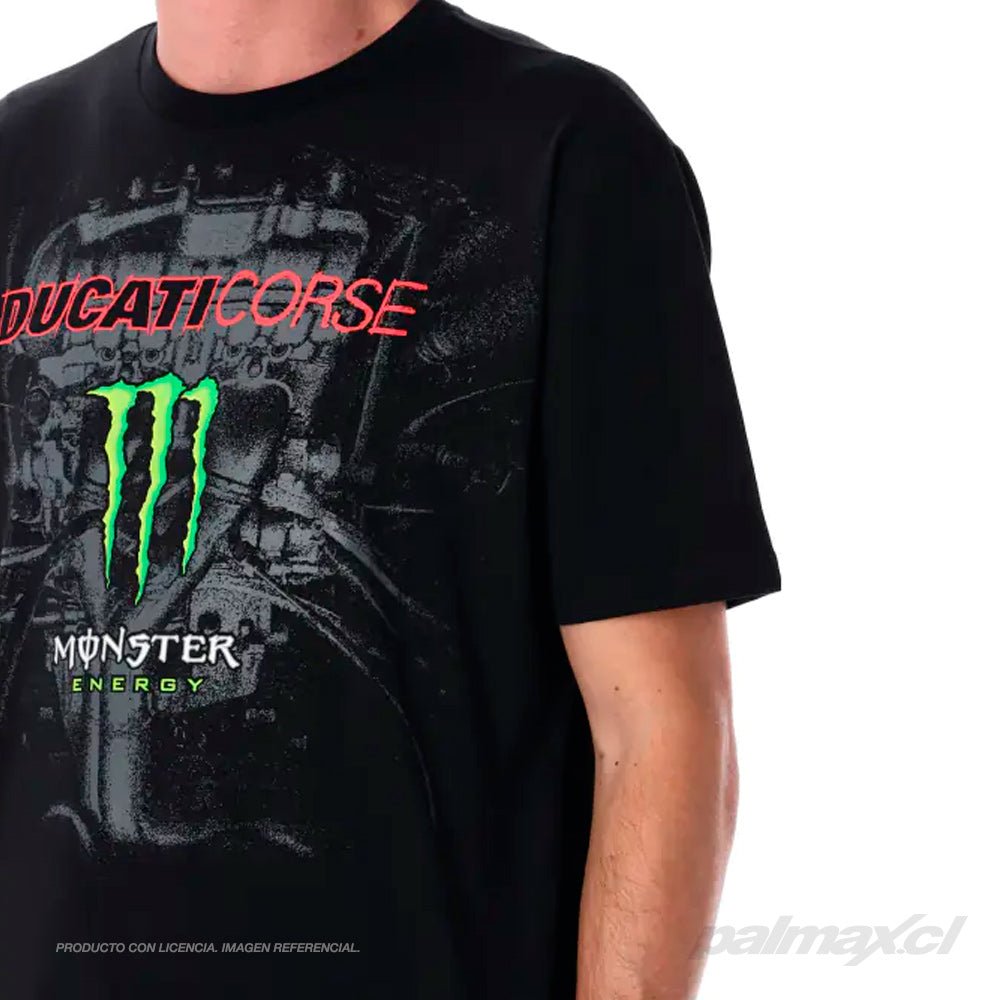 Polera / camiseta Ducati Corse Heart Monster '25 | GP Racing Apparel