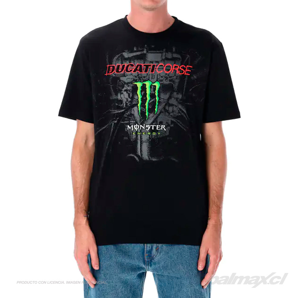 Polera / camiseta Ducati Corse Heart Monster '25 | GP Racing Apparel