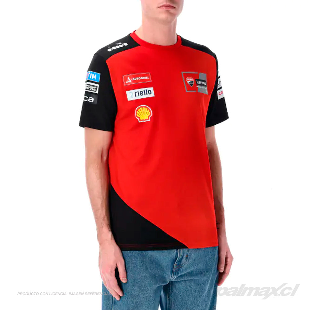 Polera / camiseta Ducati Replica Teamwear '25 | GP Racing Apparel
