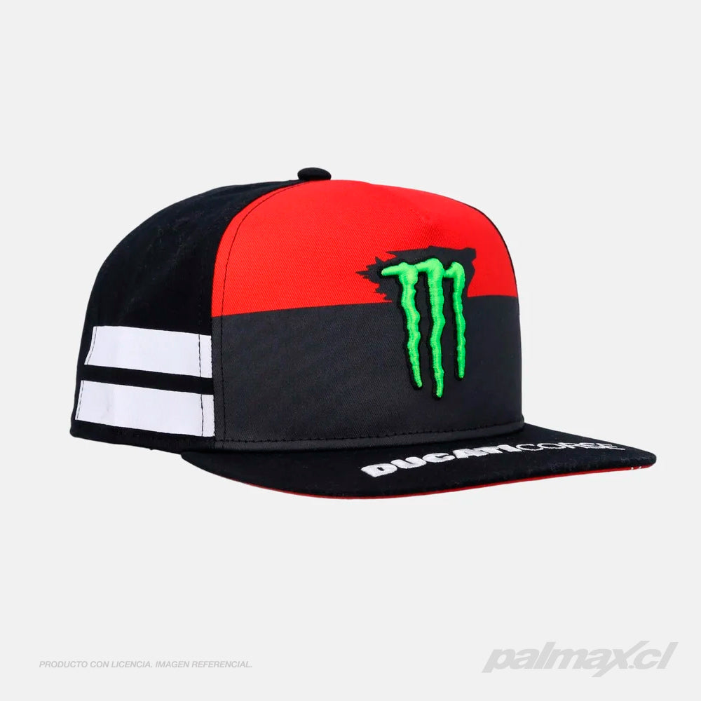 Gorra Ducati Corse Monster White Stripes – Oficial MotoGP | GP Racing Apparel