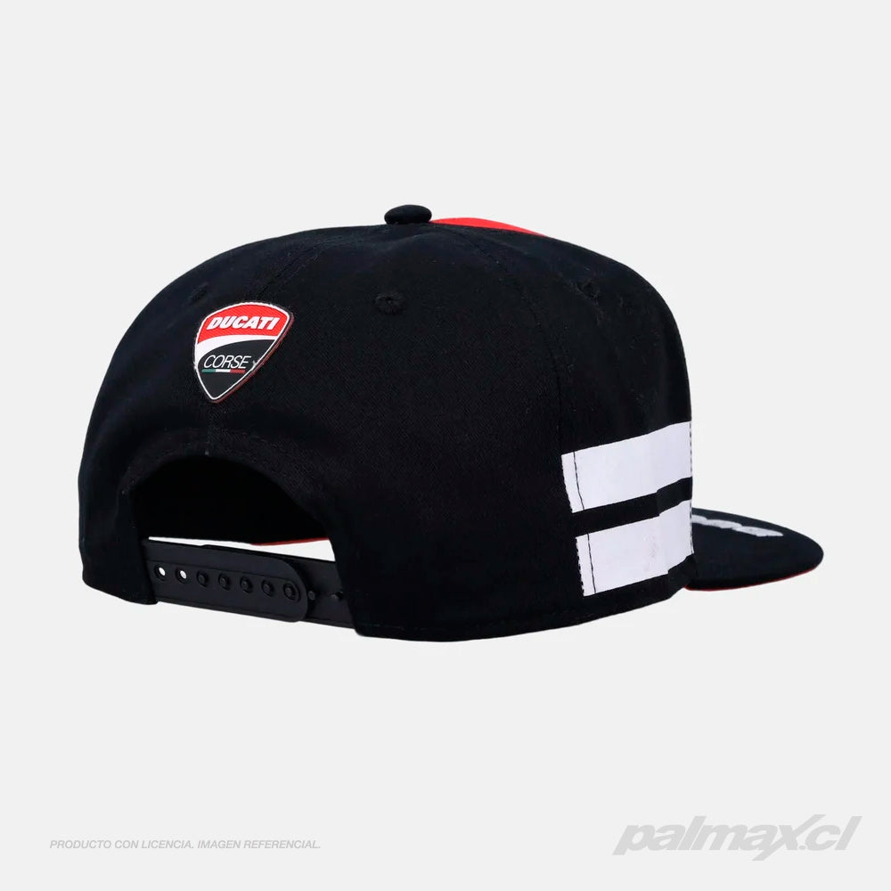 Gorra Ducati Corse Monster White Stripes – Oficial MotoGP | GP Racing Apparel