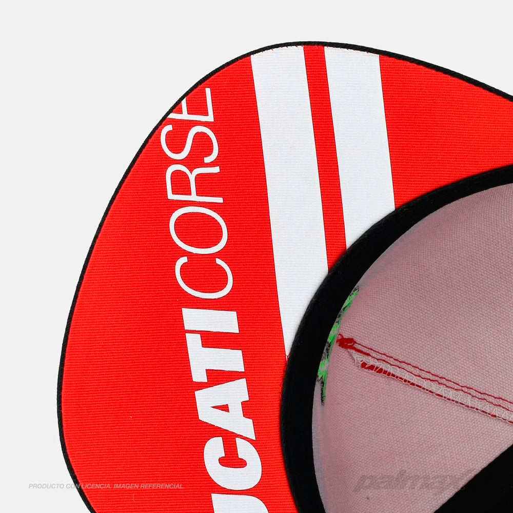 Gorra Ducati Corse Monster White Stripes – Oficial MotoGP | GP Racing Apparel