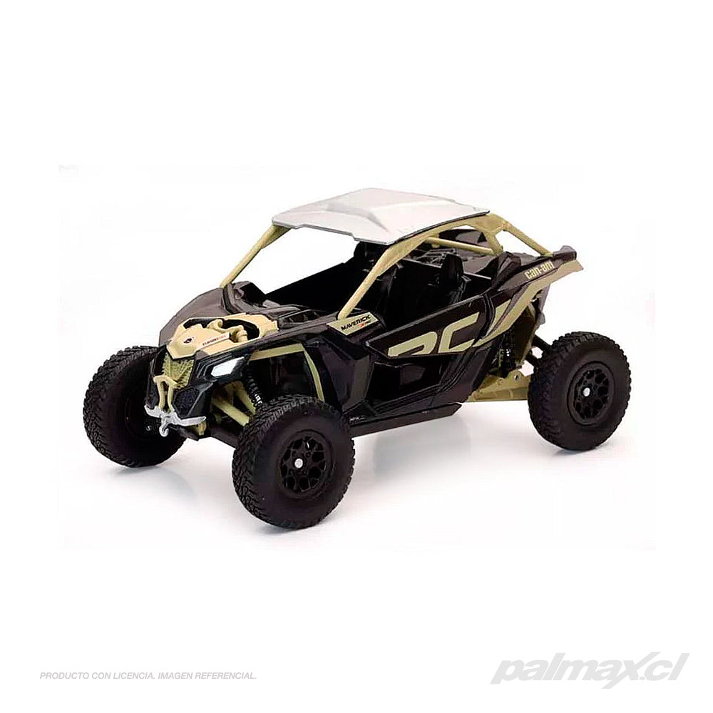 UTV / SSV a escala 1:18 CanAm Maverick X3 XRC Turbo Tan | New Ray