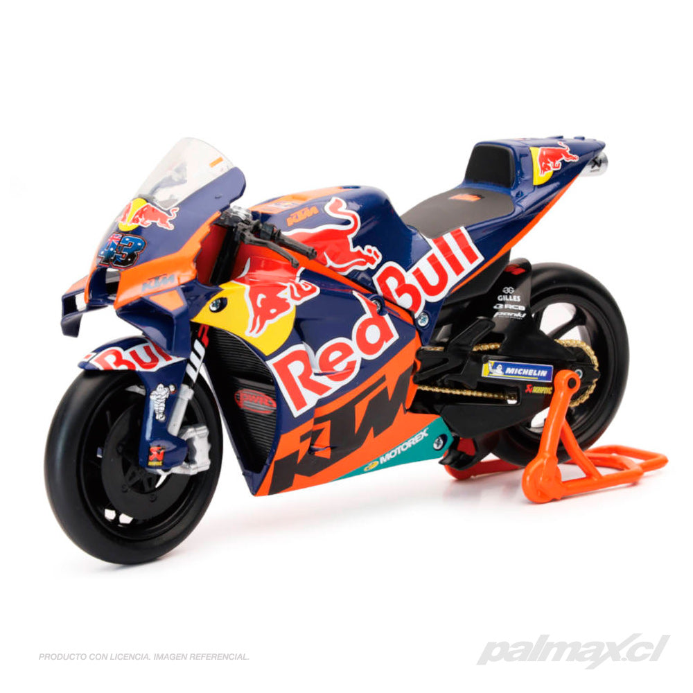 Moto a escala 1:12 Jack Miller Red Bull KTM Moto GP | New Ray