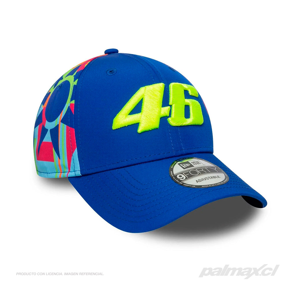 Gorra Vale Fanwear VR46 Azul Oscuro 9FORTY M-Crown New Era | VR46