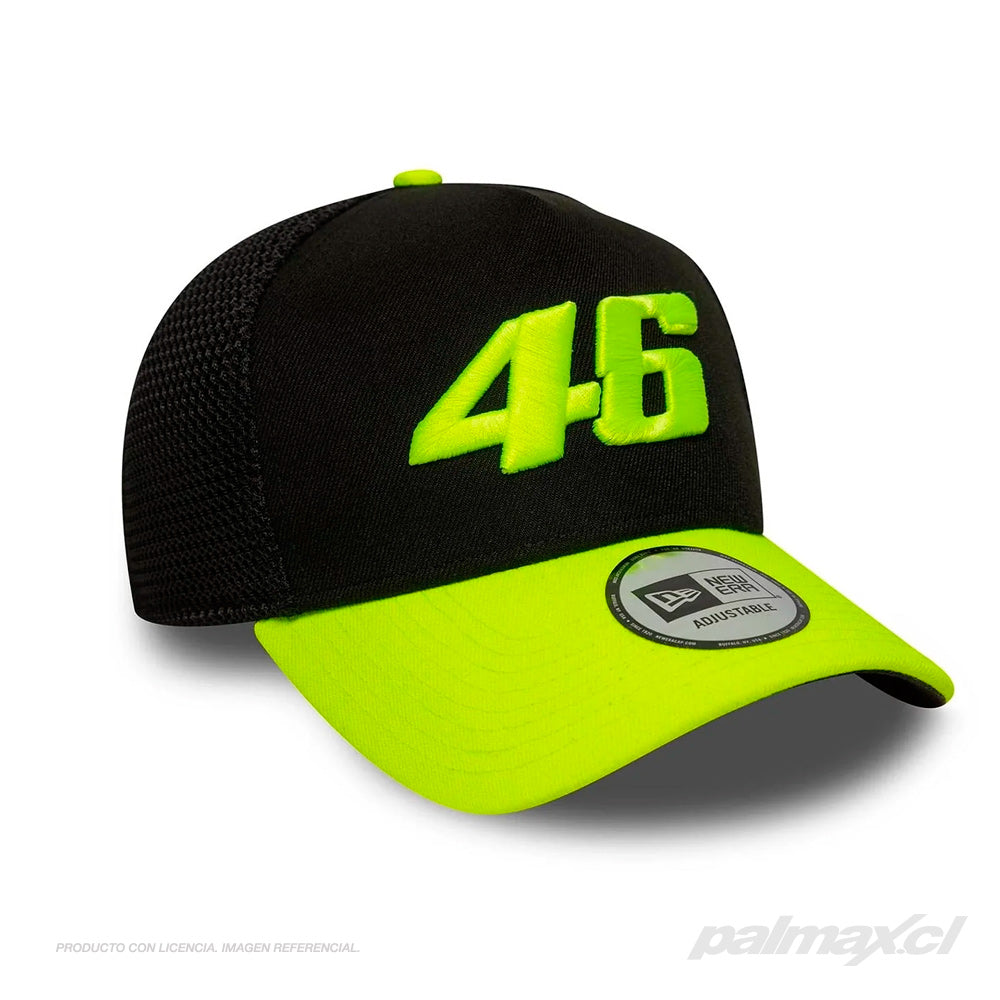 Gorra Trucker Vale VR46 Negra 9FORTY E-Frame New Era | VR46