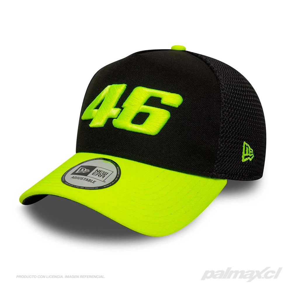 Gorra Trucker Vale VR46 Negra 9FORTY E-Frame New Era | VR46