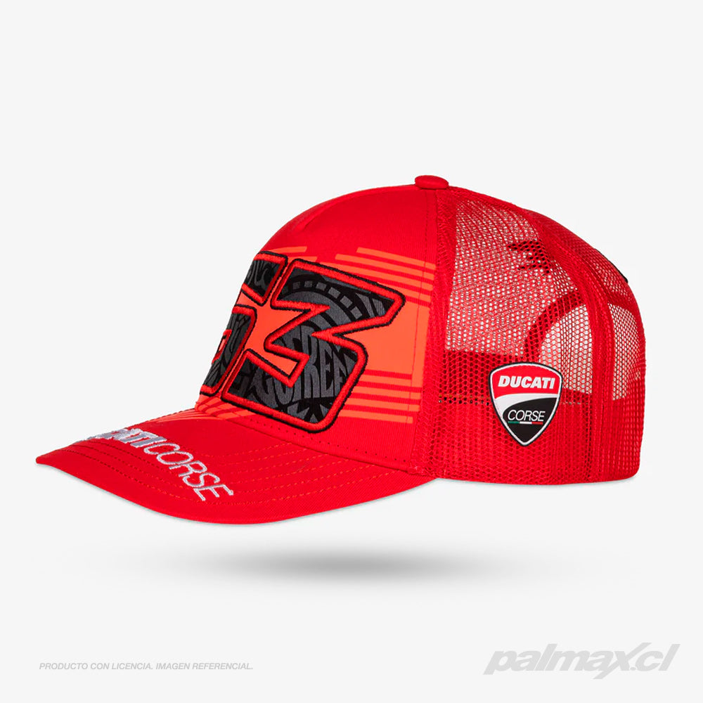 Gorra Trucker 63 Bagnaia Ducati Corse | VR46