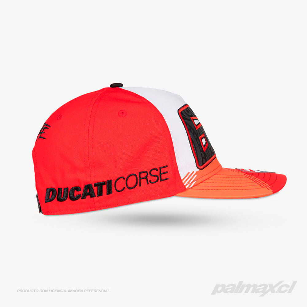 Gorra 63 Bagnaia Ducati Corse | VR46