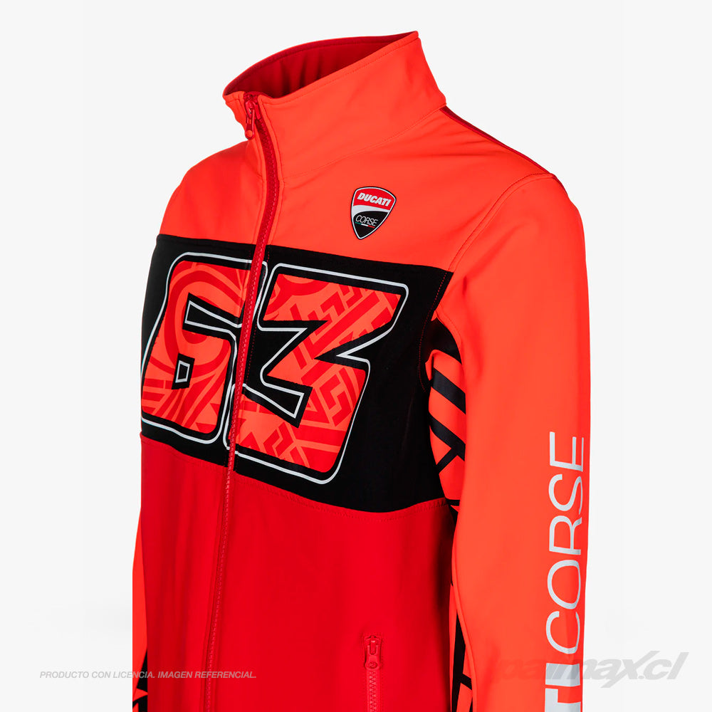 Chaqueta softshell Ducati 63 Bagnaia GoFree | VR46