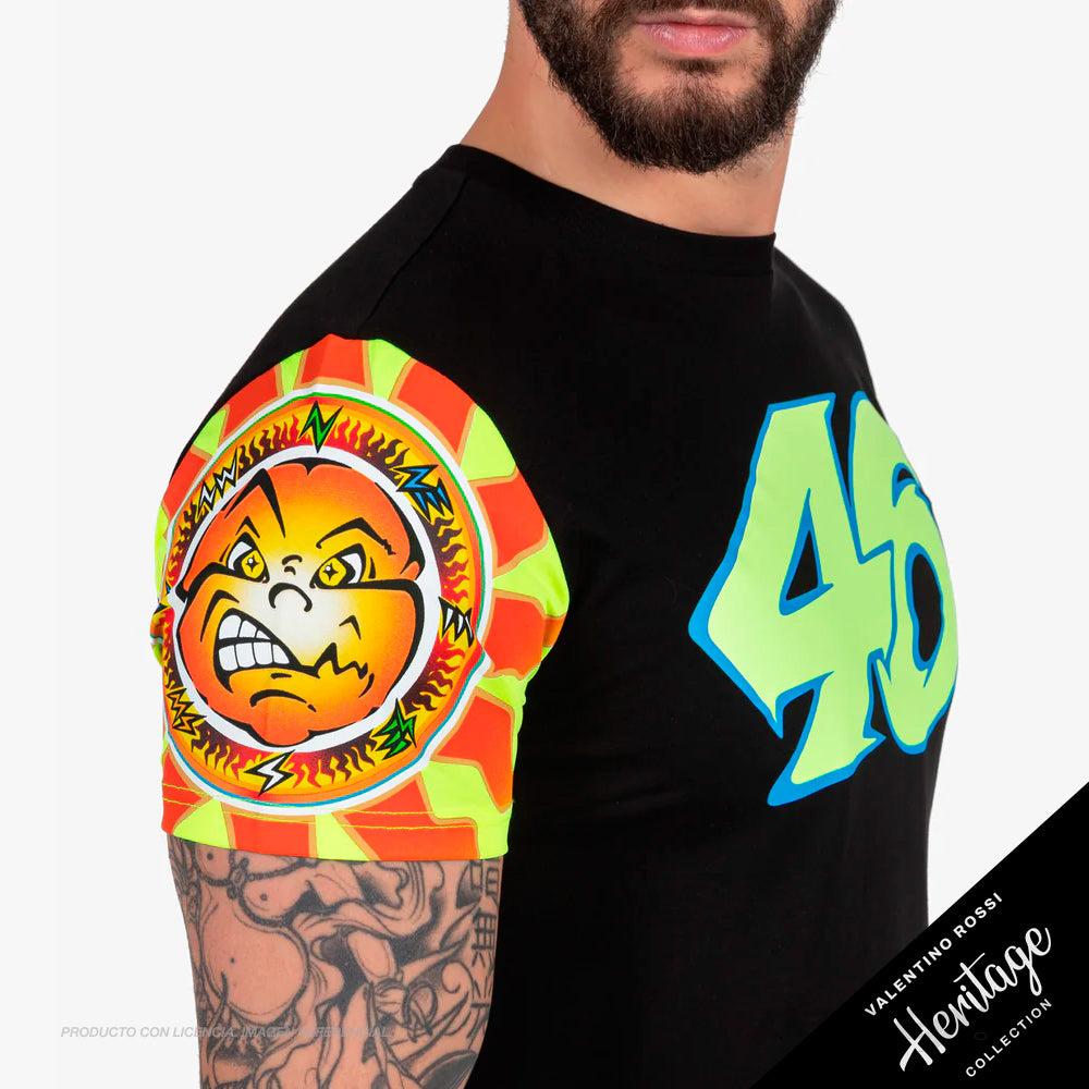 Polera / camiseta Sol y Luna Rossifume Heritage | VR46