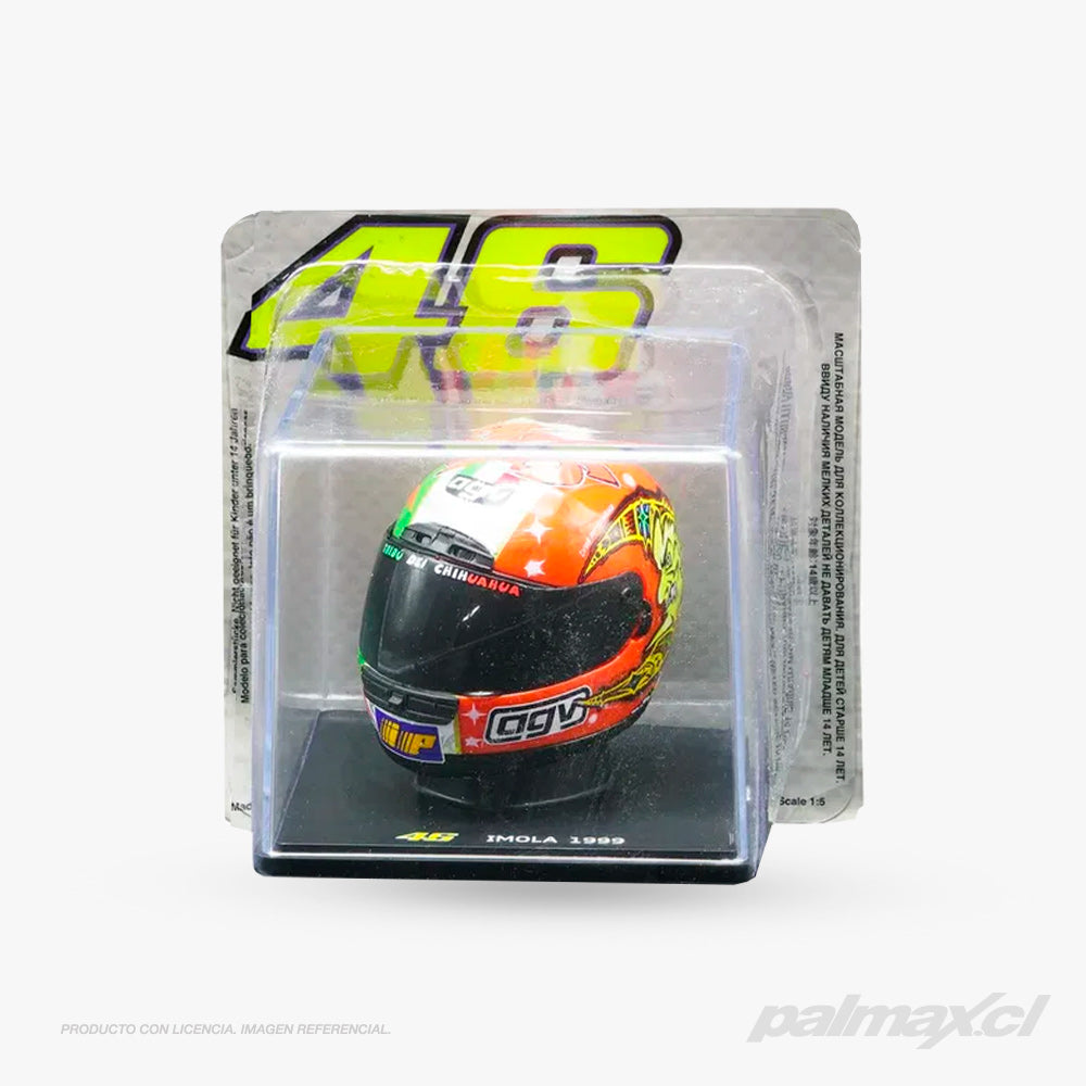 Casco de colección 1:5 Valentino Rossi GP Imola 1999 | VR46