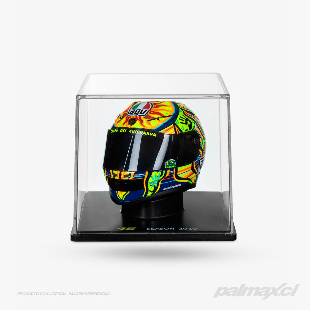 Casco de colección 1:5 Valentino Rossi temporada 2010 | VR46