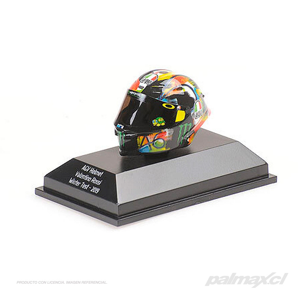 Casco de colección 1:8 Valentino Rossi Winter Test 2019 | VR46