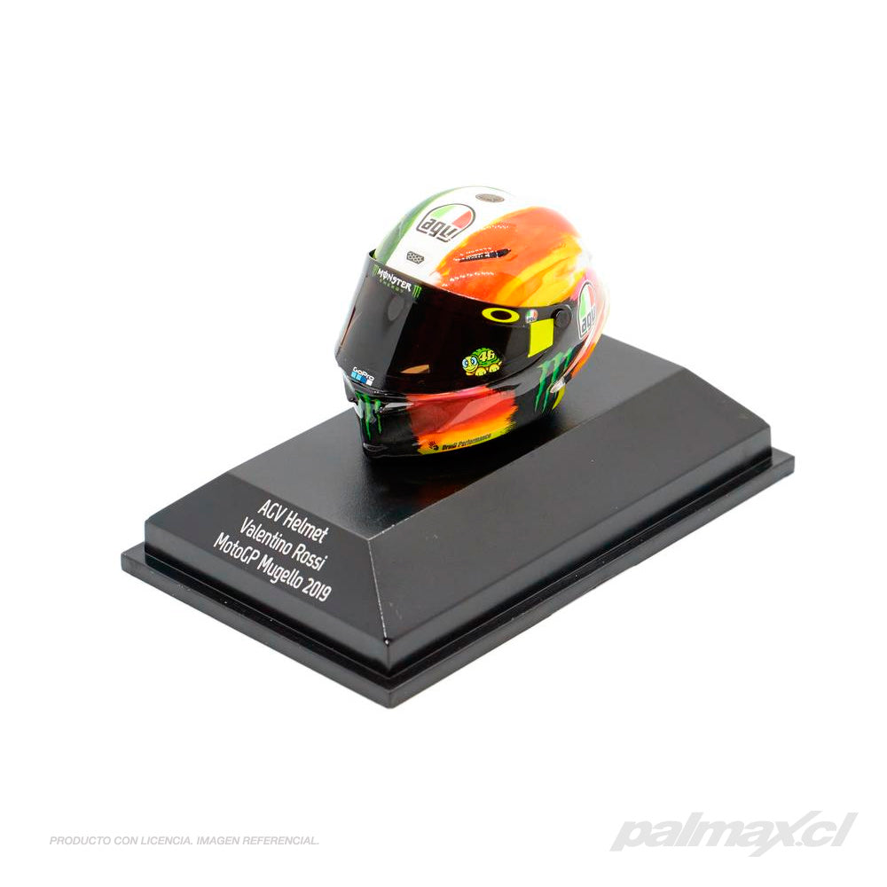 Casco de colección 1:8 Valentino Rossi GP Muguello 2019 | VR46