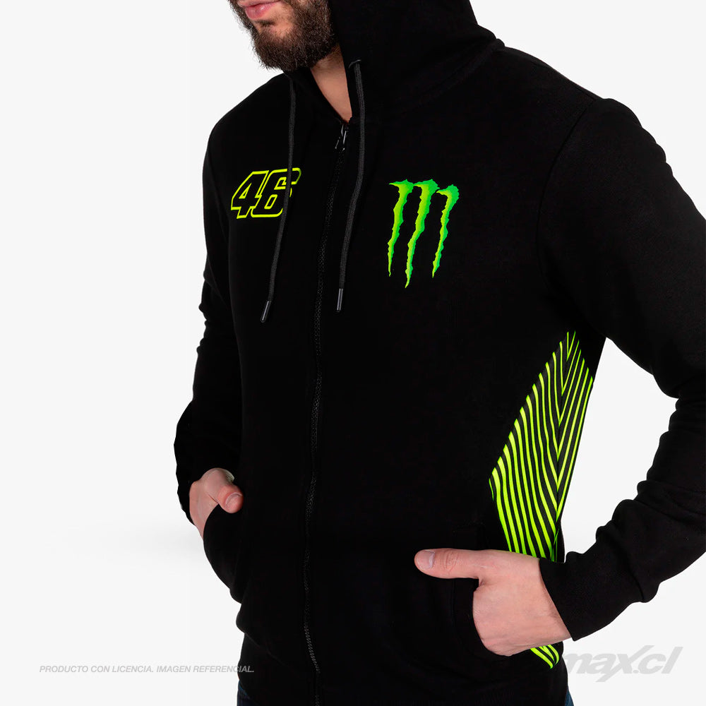 Poleron / Sudadera con capucha Monster Energy 46 | VR46