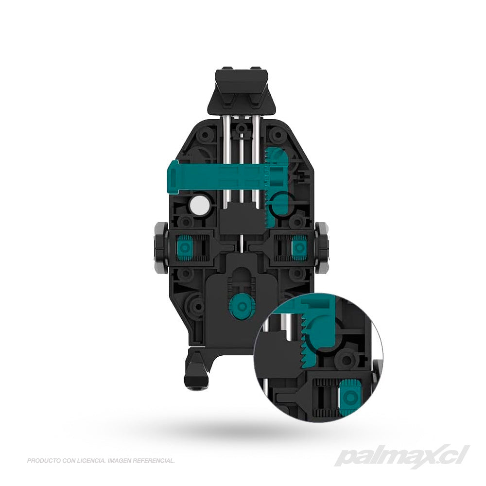 Soporte para celular moto dual SMNU N1 + camara accion con amortiguador ajustable para manillar | SMNU