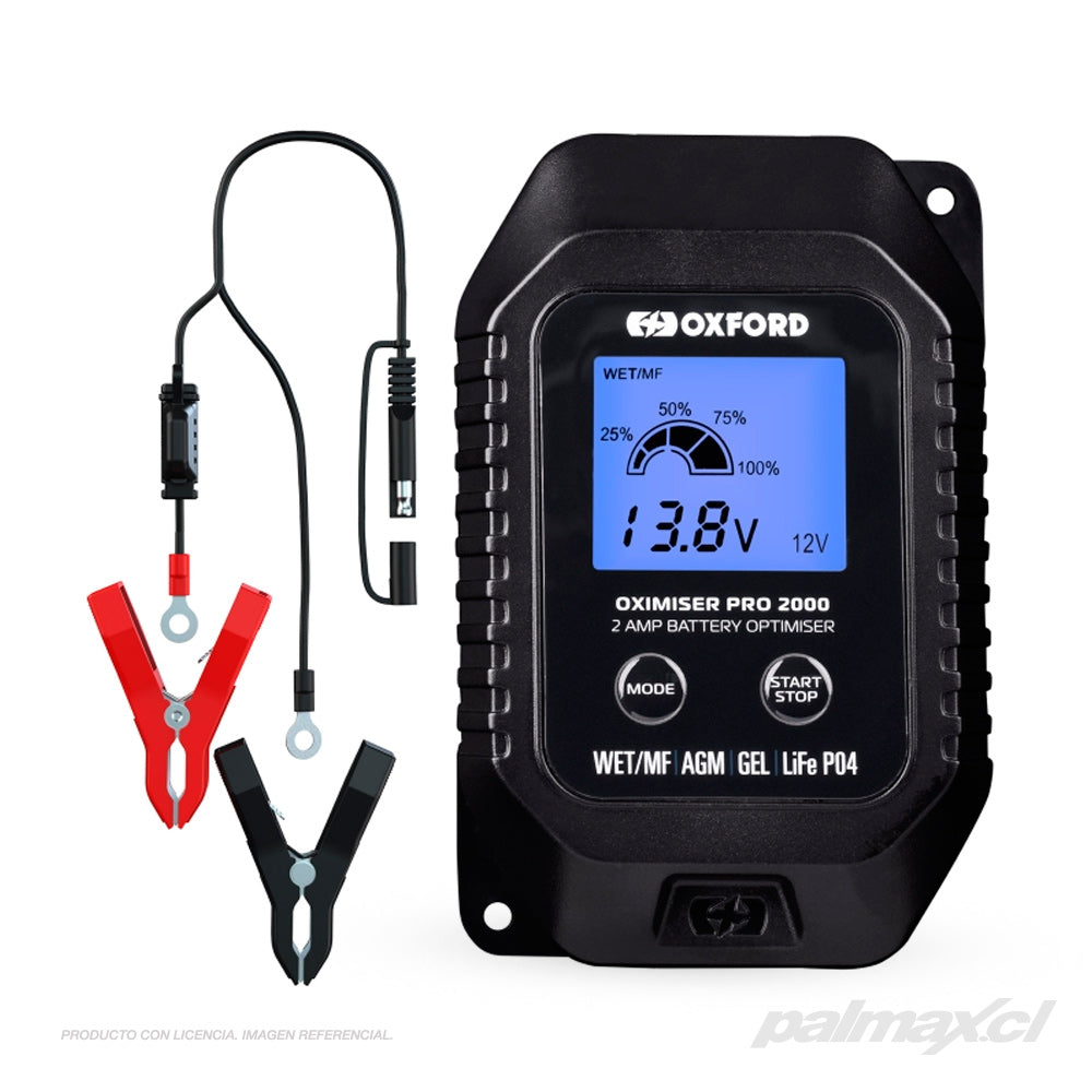 Cargador de baterias OXIMISER PRO 2000 | Oxford products