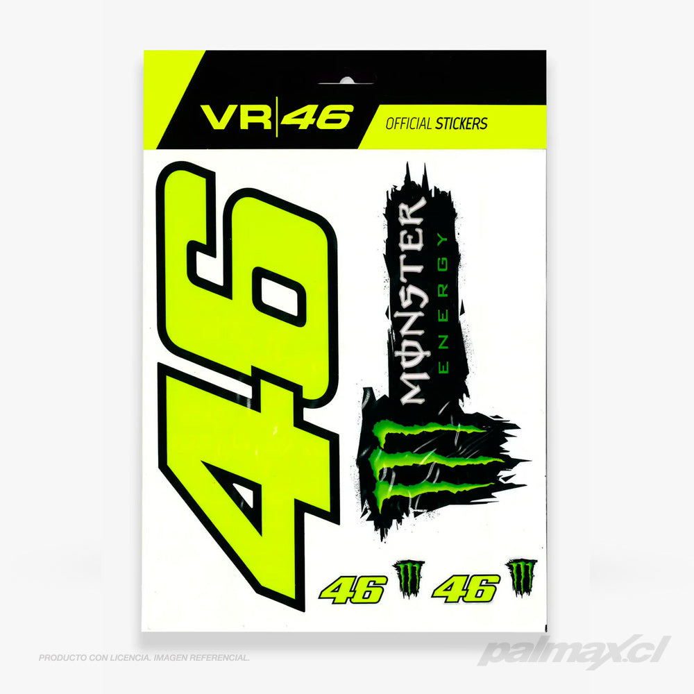 Set de stickers 46 Monster Energy | VR46