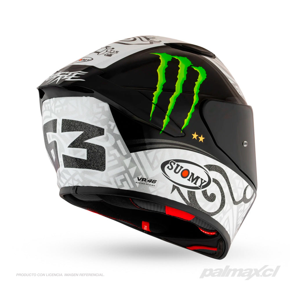 Casco integral Track-1 Bagnaia Winter Test Monster Energy | Suomy