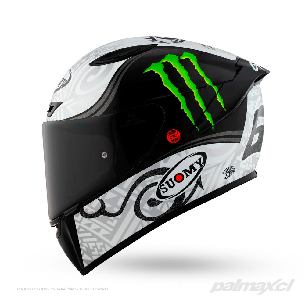 Casco integral Track-1 Bagnaia Winter Test Monster Energy | Suomy