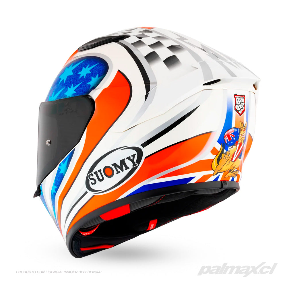 Casco integral Track-1 Troy Bayliss Replica 2002 | Suomy