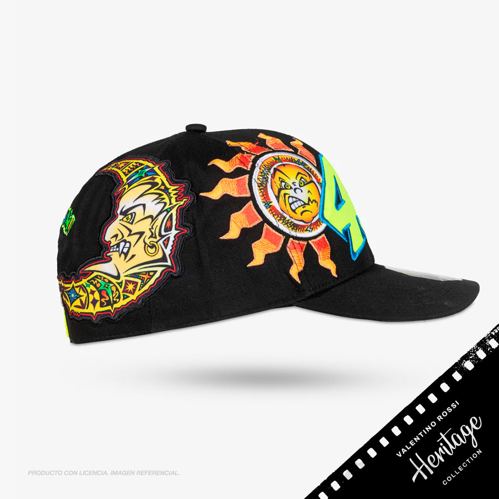 Gorra visera curva Sole Luna Rossifume Heritage | VR46