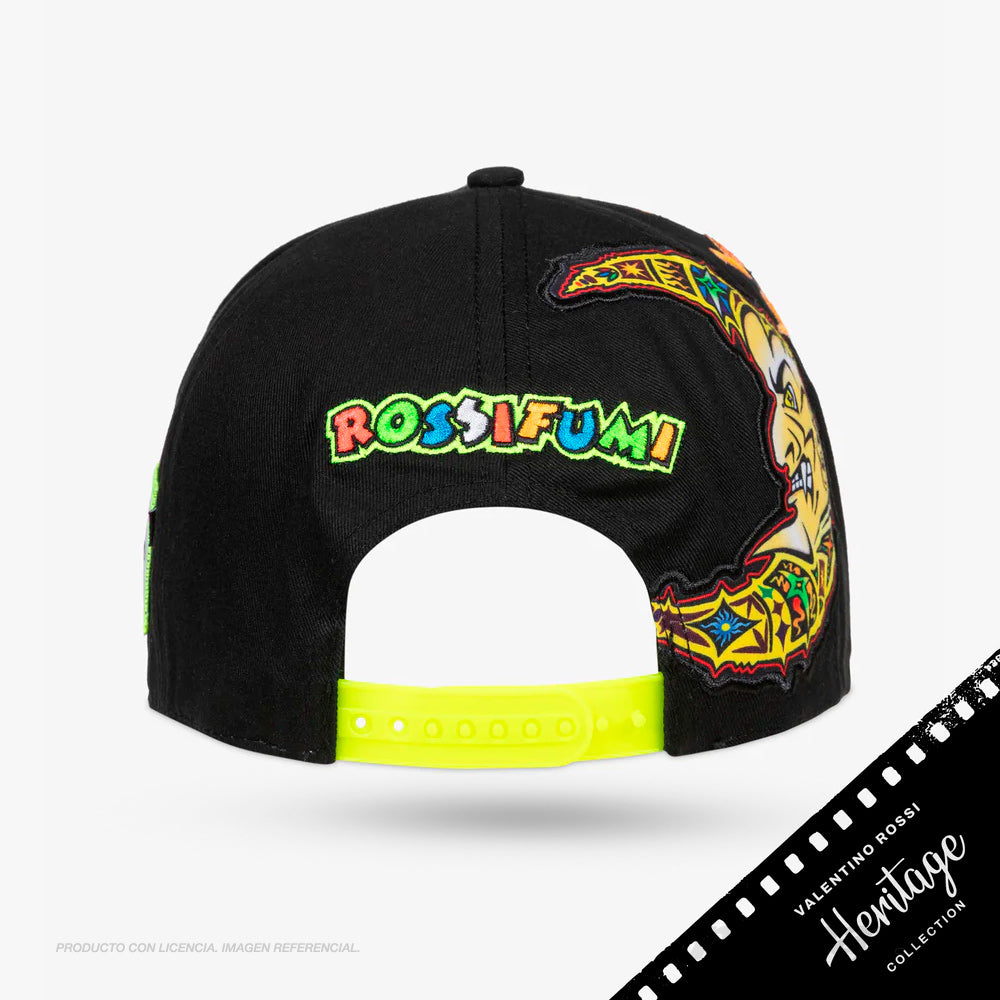 Gorra visera curva Sole Luna Rossifume Heritage | VR46