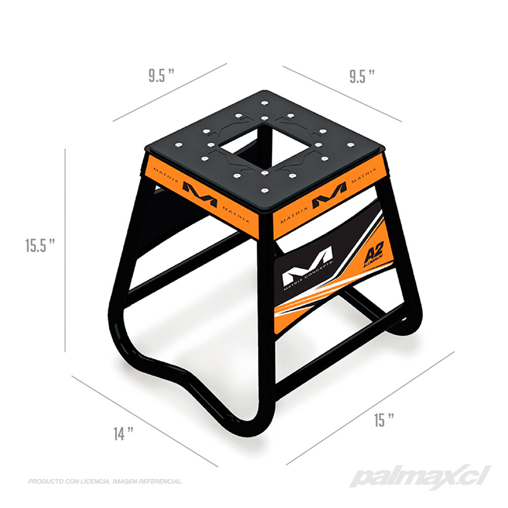 Caballete Mini A2 (Para motos de 50cc a 85cc) | Matrix Concepts