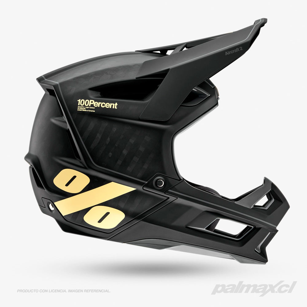 Casco Downhill MTB BMX modelo Aircraft Black Light Yellow Matt