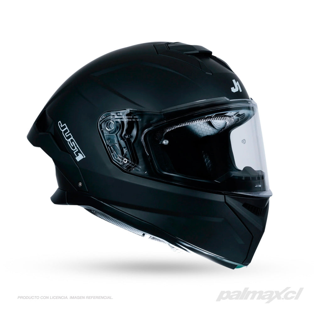 Casco integral para calle modelo J-STR Solid Black Matt | Just 1 Racing
