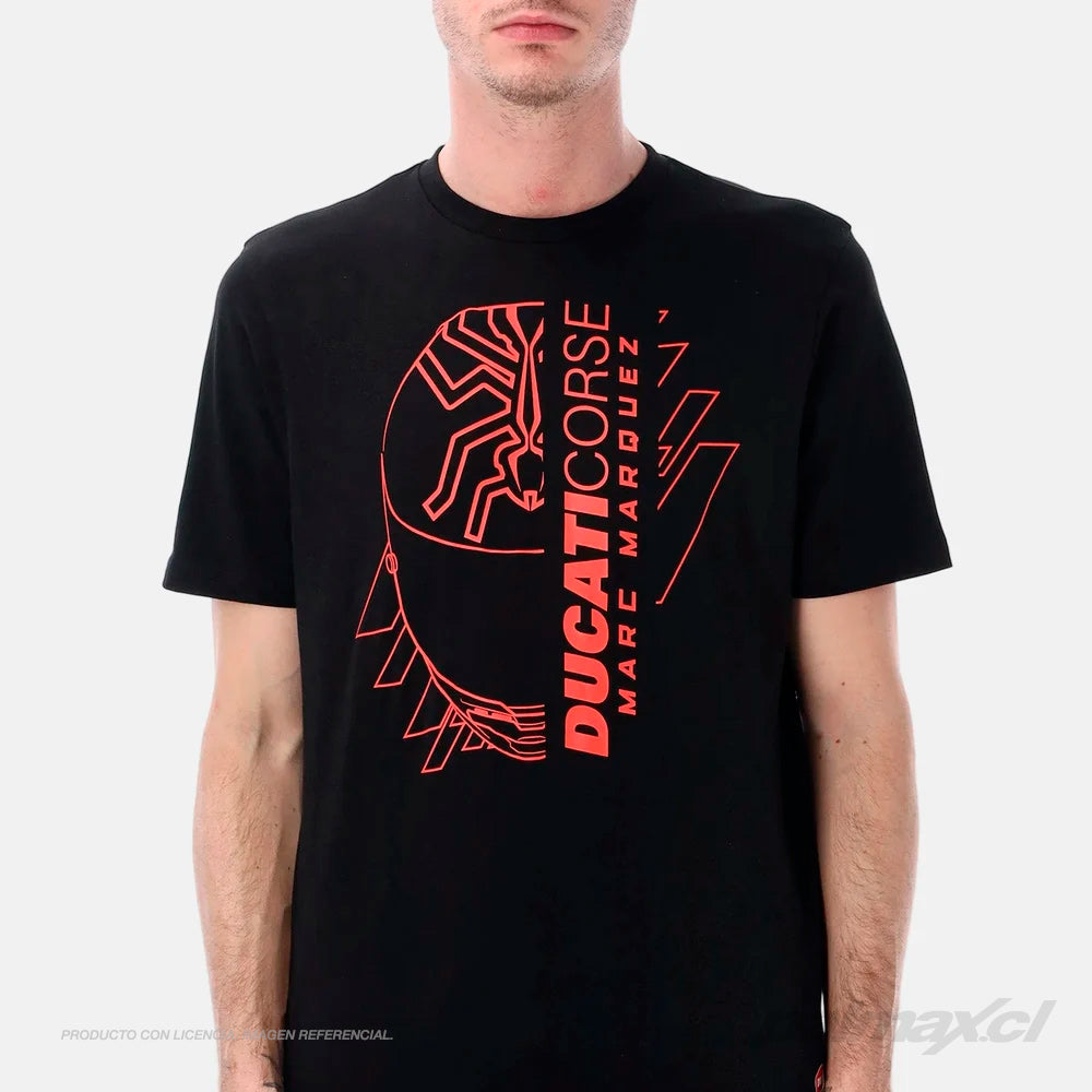 Polera / camiseta Ducati Dual Marc Márquez Casco – Oficial MotoGP | GP Racing Apparel