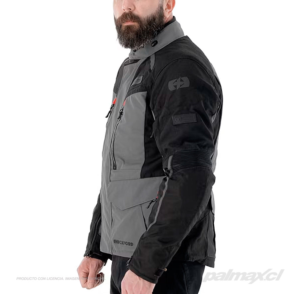 Chaqueta adventure multi estaciones Continental Tech Grey | Oxford