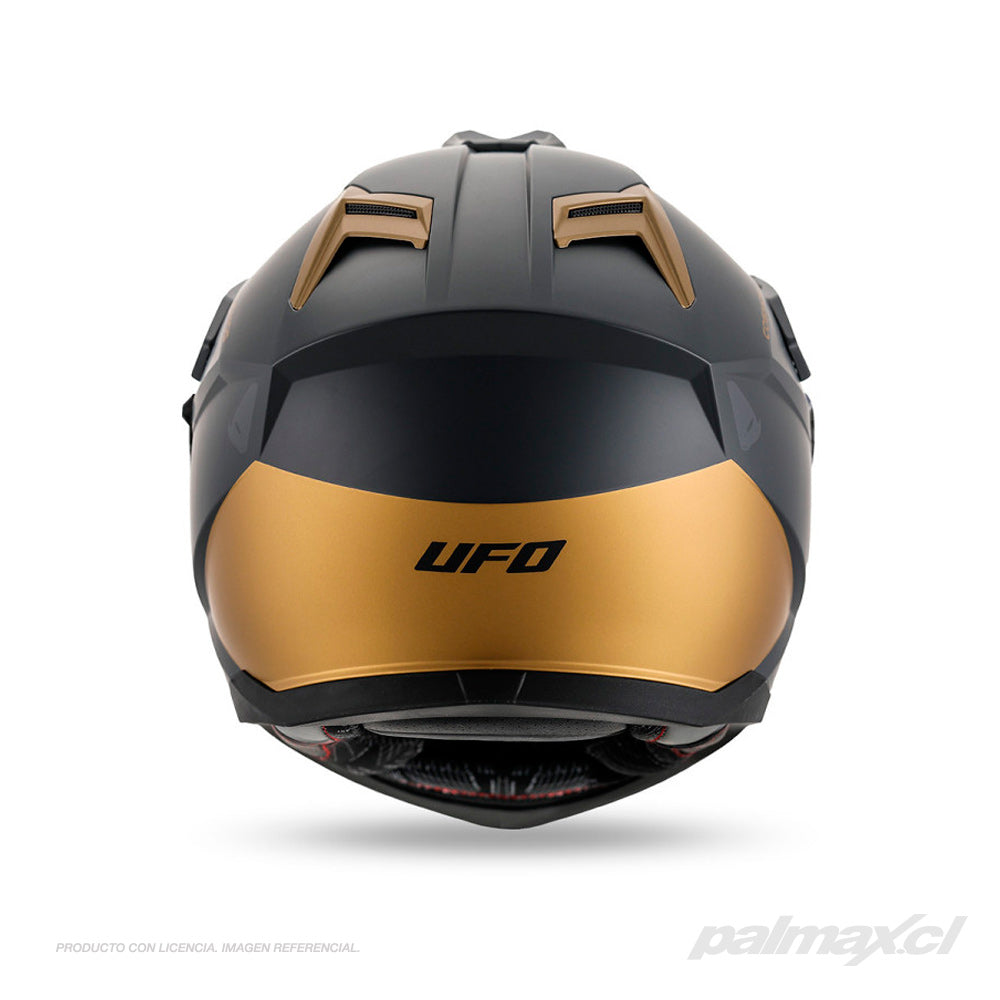 Casco adventure Cosmos Tourer Crossover Dark Grey Bronze | UFO Plast