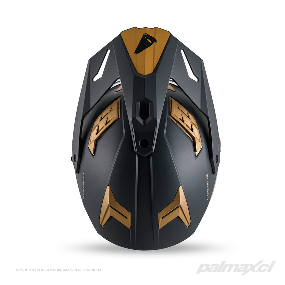 Casco adventure Cosmos Tourer Crossover Dark Grey Bronze | UFO Plast