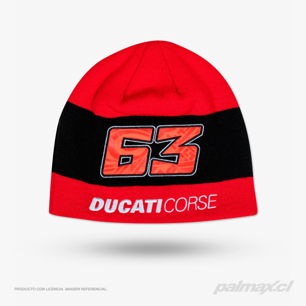Gorra / Beanie Pecco Bagnaia Ducati Corse "63" | VR46