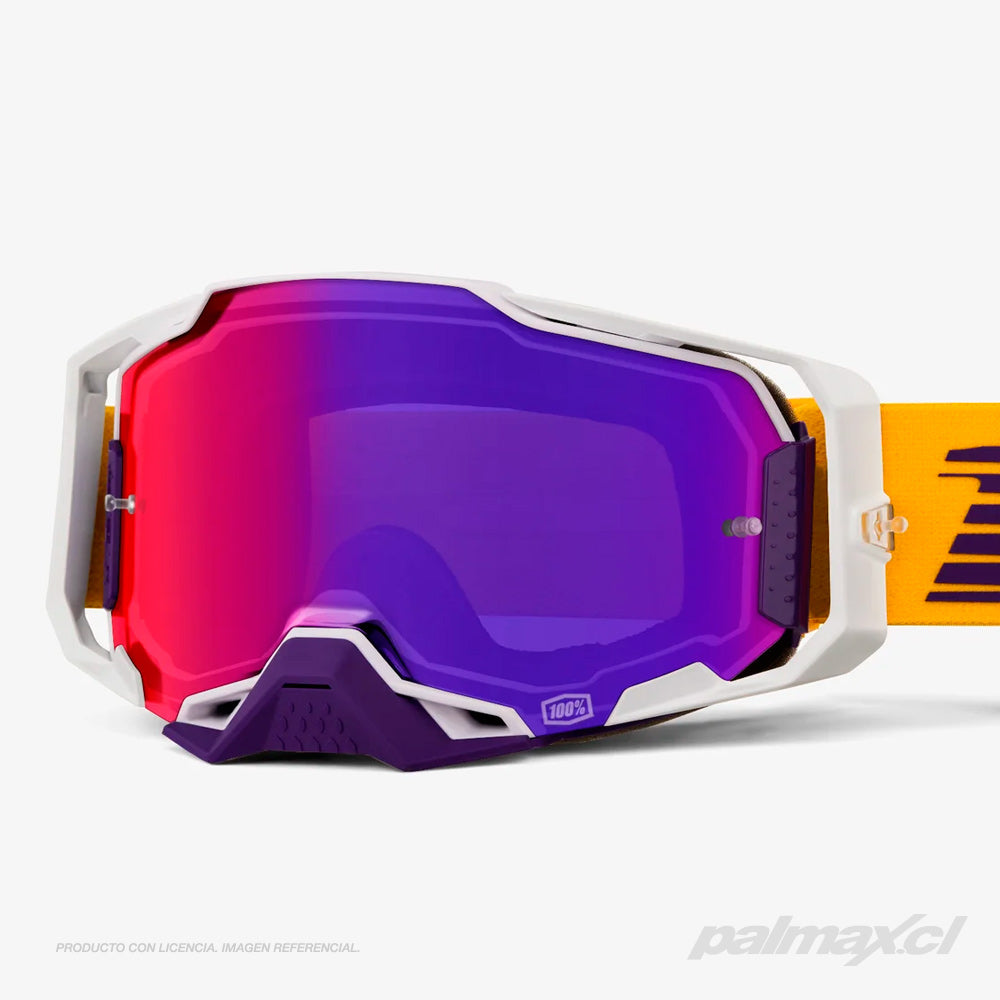 Antiparra Off-Road modelo Armega Difenbak Purple Lens | 100 Percent
