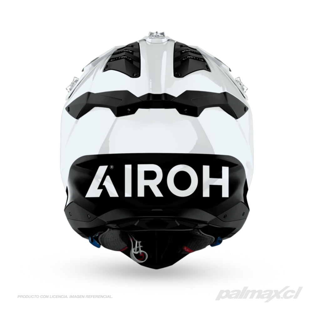 Casco para enduro / motocross modelo Aviator 3 EVO White Gloss | Airoh