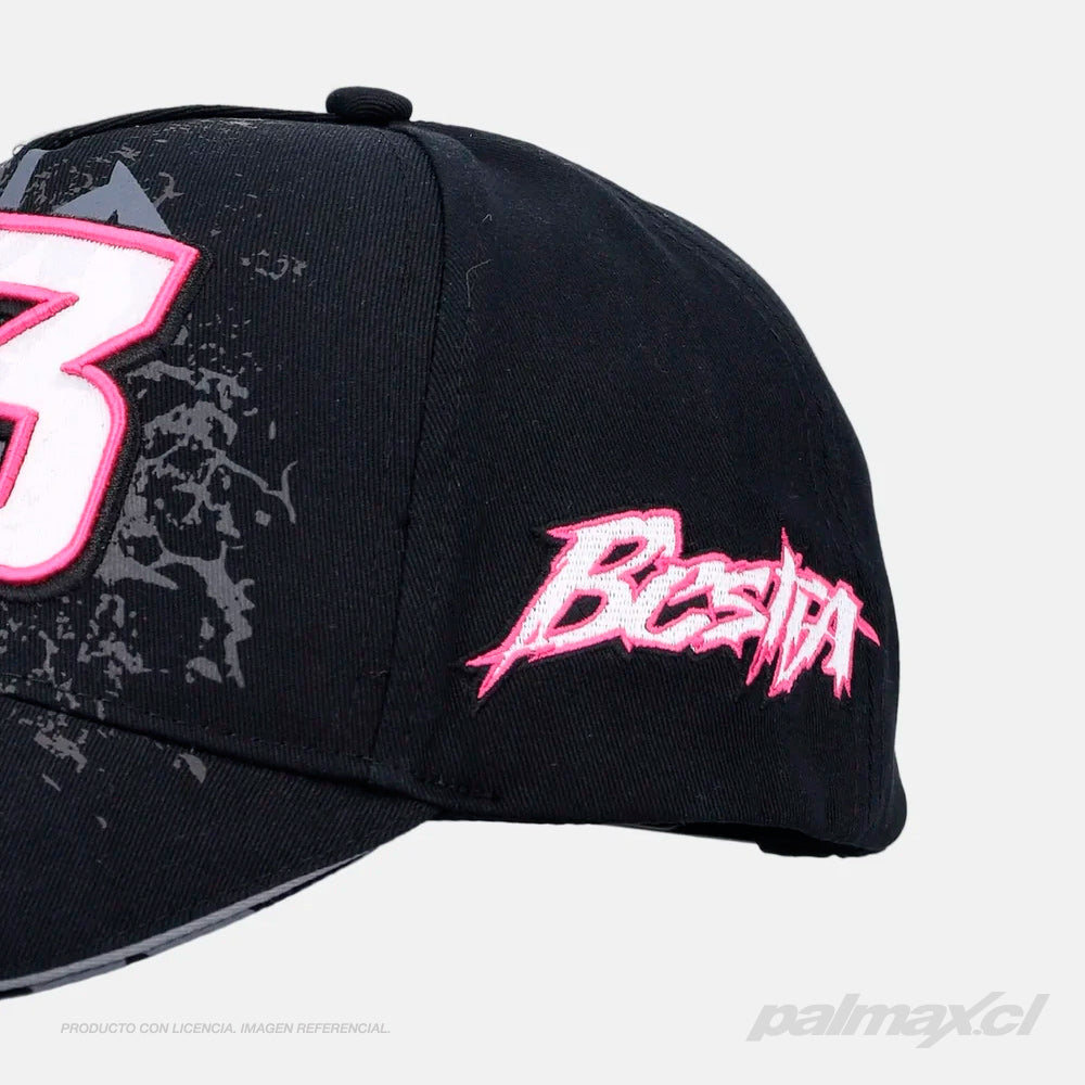 Gorra Bastianini 23 "Beast" Background - Oficial MotoGP | GP Racing Apparel