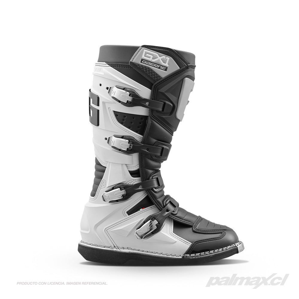 Botas MX / Off Road GX1 Black White grey | Gaerne
