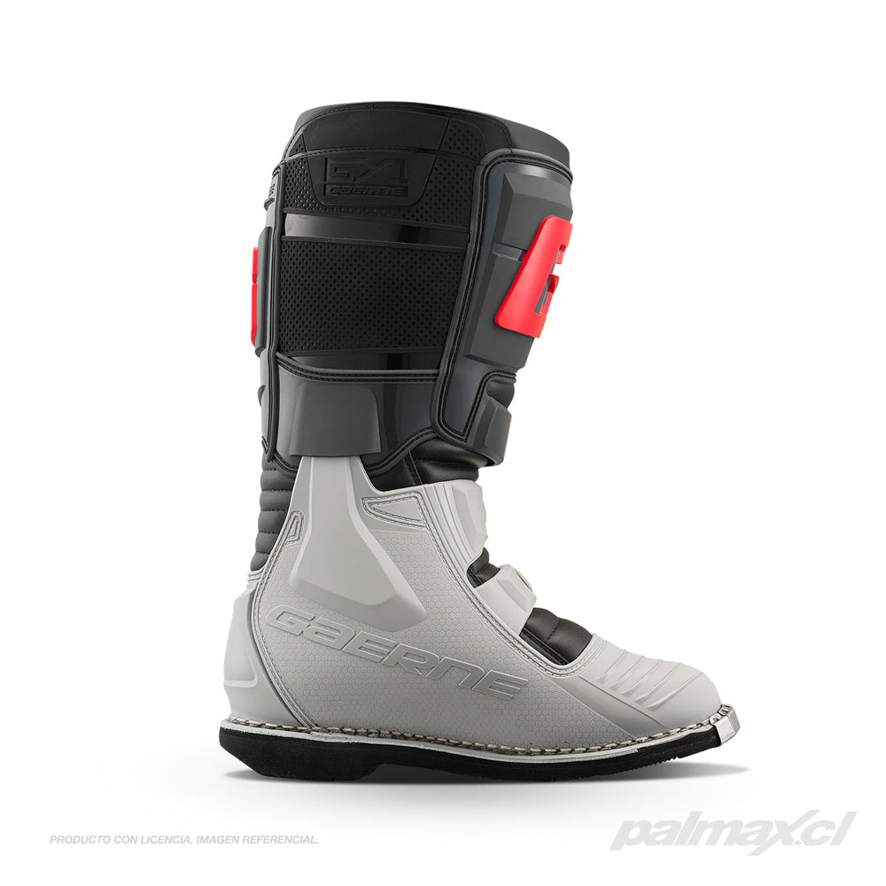 Botas MX / Off Road GX1 Antracita Grey Red | Gaerne