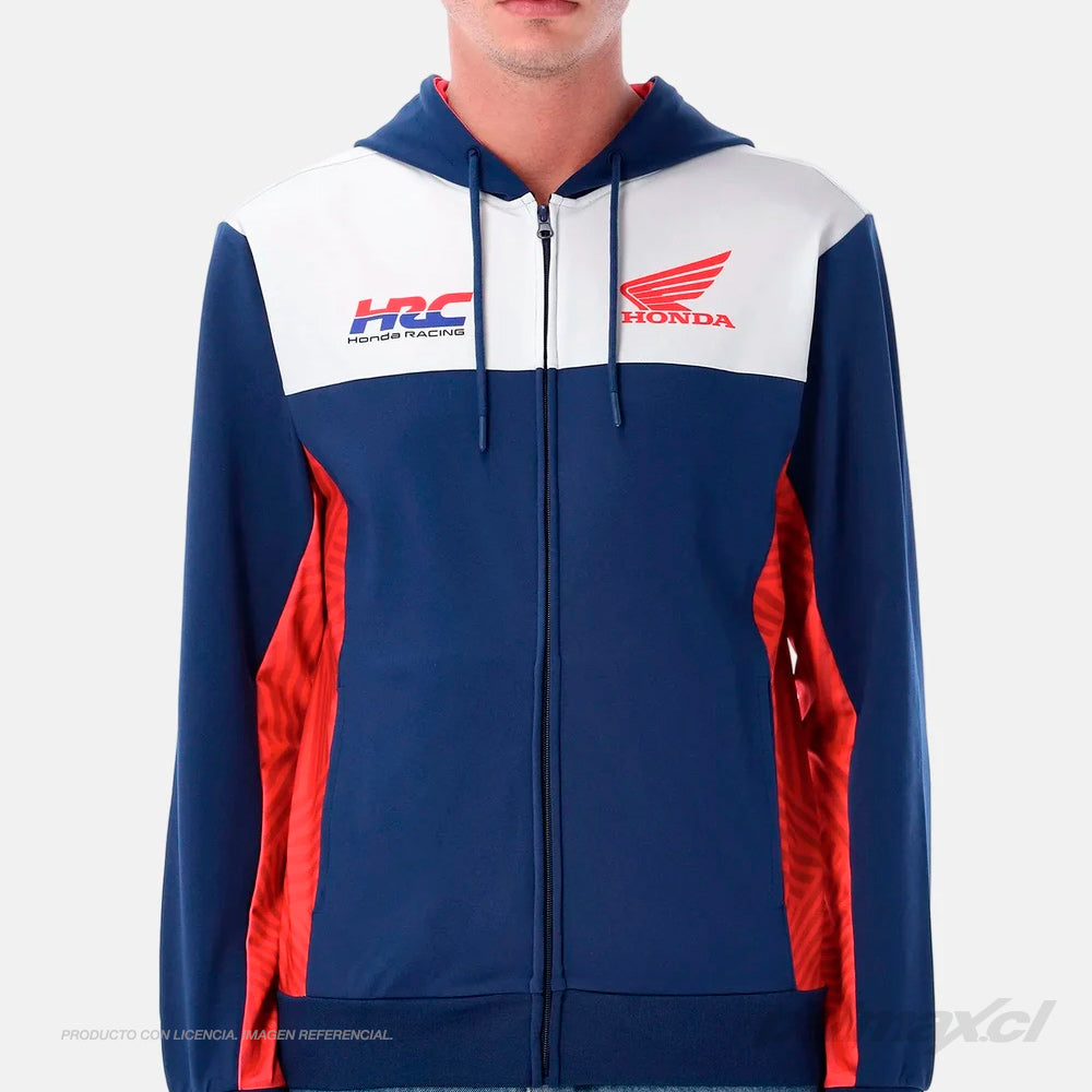 Poleron / Sudadera con Cremallera HRC Honda Racing | GP Racing Apparel