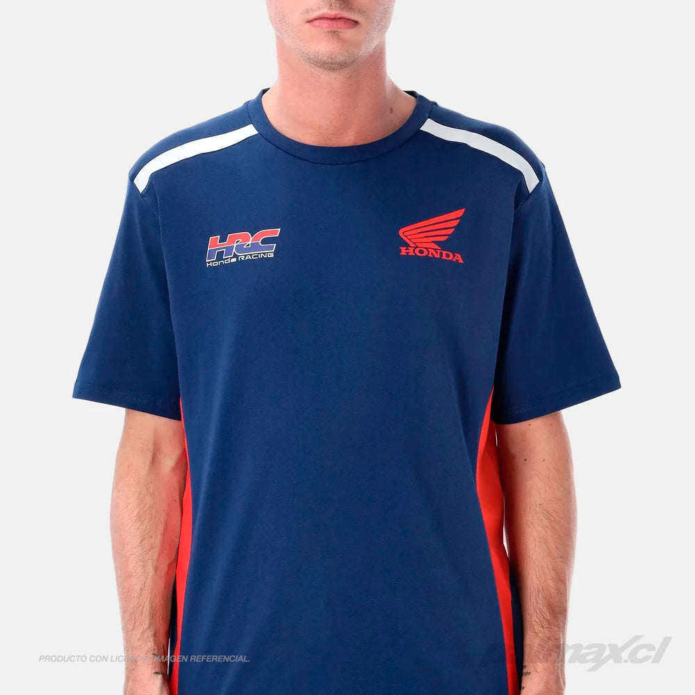 Polera / Camiseta HRC Honda Racing Inserts Blue Arrow | GP Racing Apparel