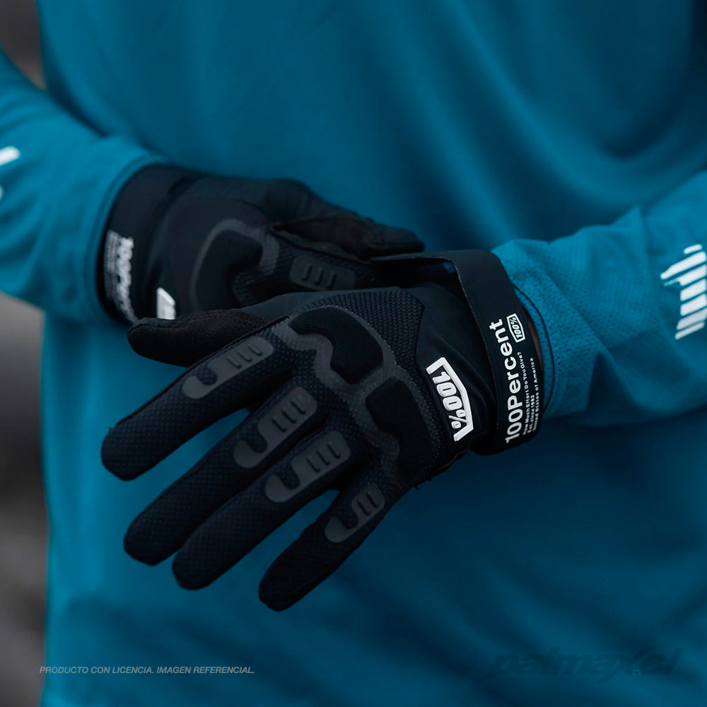 Guantes modelo Langdale Black | 100 Percent