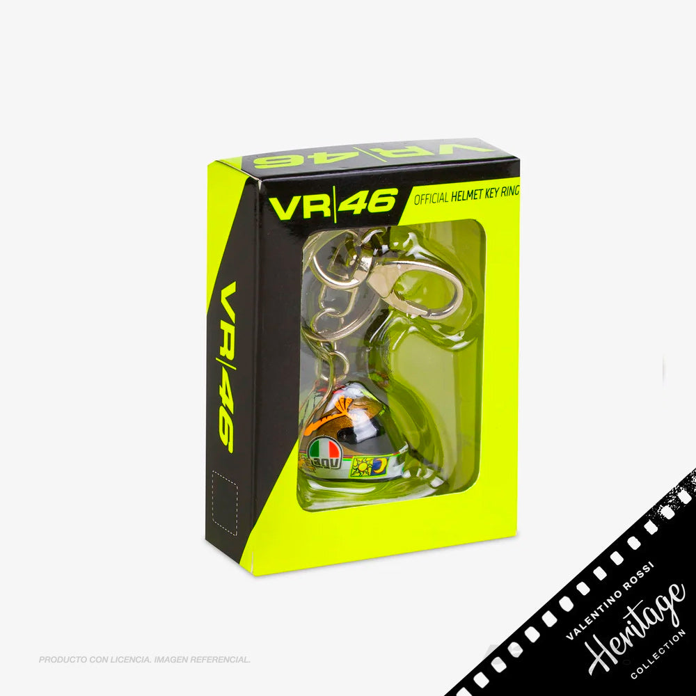 Llavero con forma de casco Heritage 3D 2009 | VR46