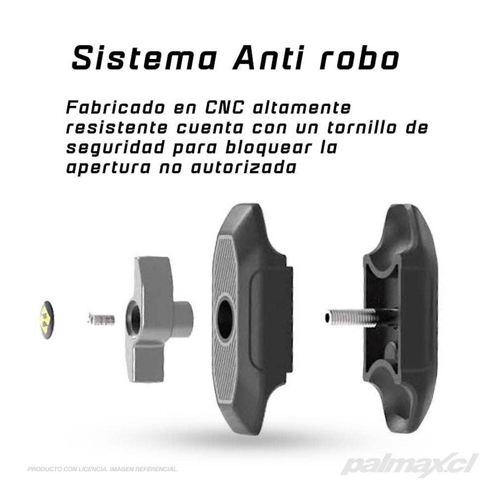Soporte para celular SMNU kunpeng M2 con amortiguador de aire ajustable para manillar | SMNU