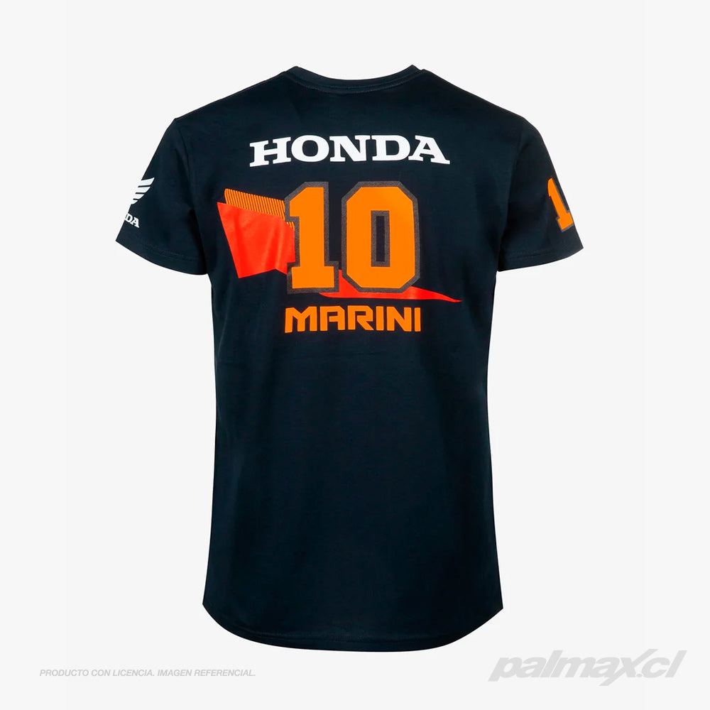 Polera / camiseta manga corta unisex Dual Honda Marini 10 | VR46
