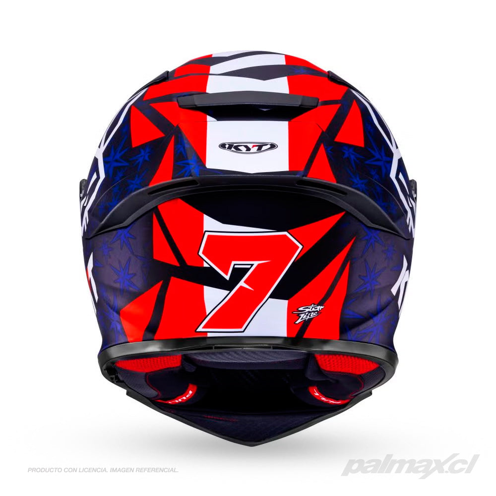 Casco integral full face R2R réplica Max Fernandez 2025 | KYT Helmets